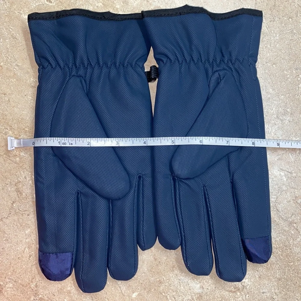 Waterproof plush lined gloves
